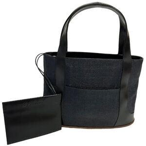 Bally beautiful vintage Black bucket tote handbag with coin pouch